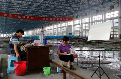 欧宝（中国）水泵承担“模型黄河”主供水泵重任